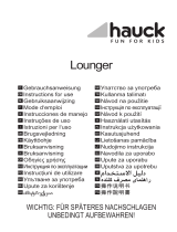 Hauck Lounger Kullanma talimatları