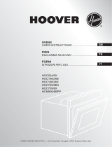 Hoover Double Oven HOC024/6X Kullanım kılavuzu