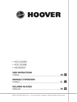 Hoover HOSM6581IN Kullanım kılavuzu