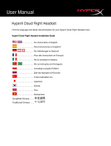 HyperX Cloud Flight - Wireless Gaming Headset Kullanım kılavuzu