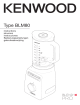 Kenwood BLM800 X Pro Blender El kitabı