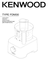 Kenwood FDM301 Multipro Compact El kitabı