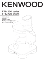 Kenwood FPM260 series Kullanım kılavuzu