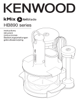 Kenwood kMix triblade HB890 series El kitabı