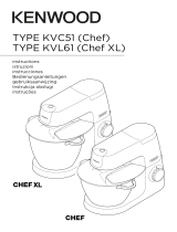 Kenwood CHEF XL KVL4110W El kitabı
