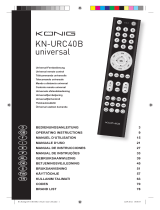 König KN-URC40B El kitabı