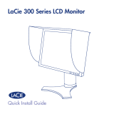 LaCie 319 LCD Monitor with Blue Eye Colorimeter Kullanım kılavuzu