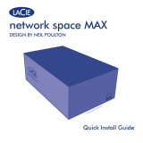 LaCie Network Space MAX 6TB Kullanım kılavuzu