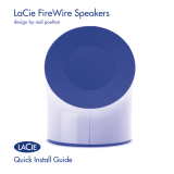LaCie Speaker Kullanım kılavuzu