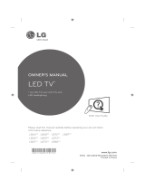 LG 39LB650V-ZN Kullanım kılavuzu