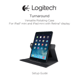 Logitech Turnaround Versatile rotating case for iPad mini Yükleme Rehberi