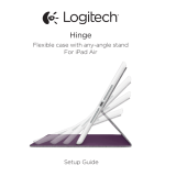 Logitech Hinge Flexible case for iPad Air Yükleme Rehberi