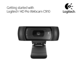 Logitech Webcam C910 Kullanım kılavuzu