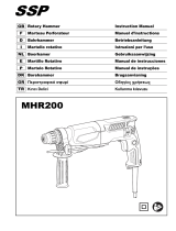 SSP MHR200 Kullanım kılavuzu