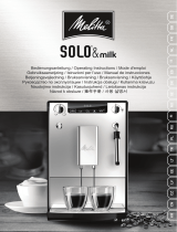 Melitta CAFFEO® SOLO® & Milk Kullanma talimatları