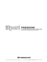 Monster iSport Freedom On-Ear Black (128947-00) Kullanım kılavuzu