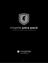 Mophie Samsung Galaxy S5 juice pack Kullanım kılavuzu