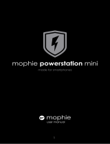 Mophie Juice Pack Powerstation mini Kullanım kılavuzu
