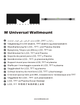 Multibrackets M Universal Wallmount Black Kullanım kılavuzu