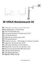 Multibrackets M VESA Desktopmount III Black Kullanım kılavuzu
