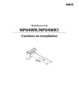 NEC NP04WK1 Kullanım kılavuzu