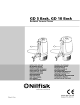 Nilfisk-ALTO GD 10 BACK Kullanım kılavuzu