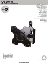 OmniMount OS60FM Kullanım kılavuzu