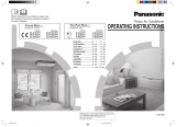Panasonic S-A24CTP El kitabı