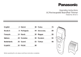 Panasonic ER2171 El kitabı