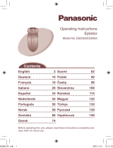 Panasonic ES2053 El kitabı