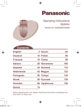 Panasonic ES2056 Kullanma talimatları