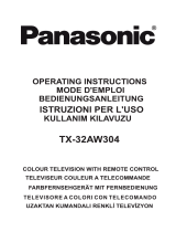 Panasonic TX32AW304 El kitabı