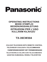 Panasonic TX39CW304 El kitabı