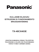 Panasonic TX48CX403E Kullanma talimatları