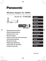 Panasonic TY-WL20E El kitabı