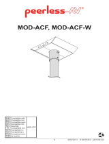Peerless MOD-ACF-W Kullanım kılavuzu