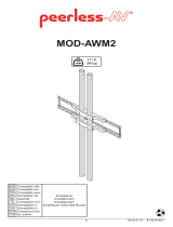 Peerless MOD-AWM2 Kullanım kılavuzu