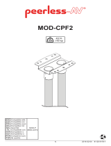 Peerless MOD-CPF2 Kullanım kılavuzu