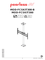 Peerless MOD-FCSKIT300 Kullanım kılavuzu