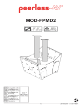Peerless MOD-FPMD2 Kullanım kılavuzu