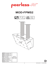 Peerless MOD-FPMS2 Kullanım kılavuzu