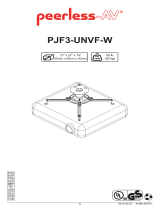 Peerless PJF3-UNVF-W Kullanma talimatları