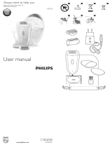 Philips HP6553 Kullanım kılavuzu