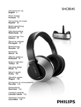 Philips Wireless HiFi Headphone Kullanım kılavuzu