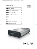 Philips SPD5121 Kullanım kılavuzu