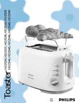 Philips Toaster HD2524 Kullanım kılavuzu