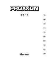 Proxxon 28594 Kullanici rehberi