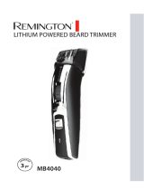 Remington MB4040 Kullanım kılavuzu