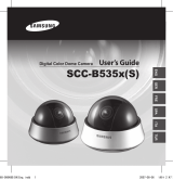 Samsung SCC-B5352P/SAU Kullanım kılavuzu