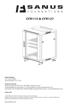 Sanus Systems CFR115 Kullanım kılavuzu